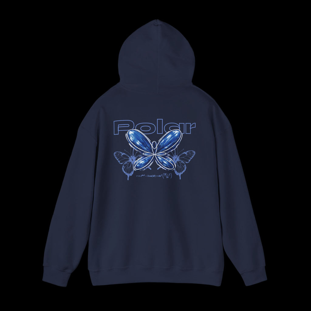 Polar Curves No.1 Butterfly | Butterfly Design - BLUE GRAPHIC