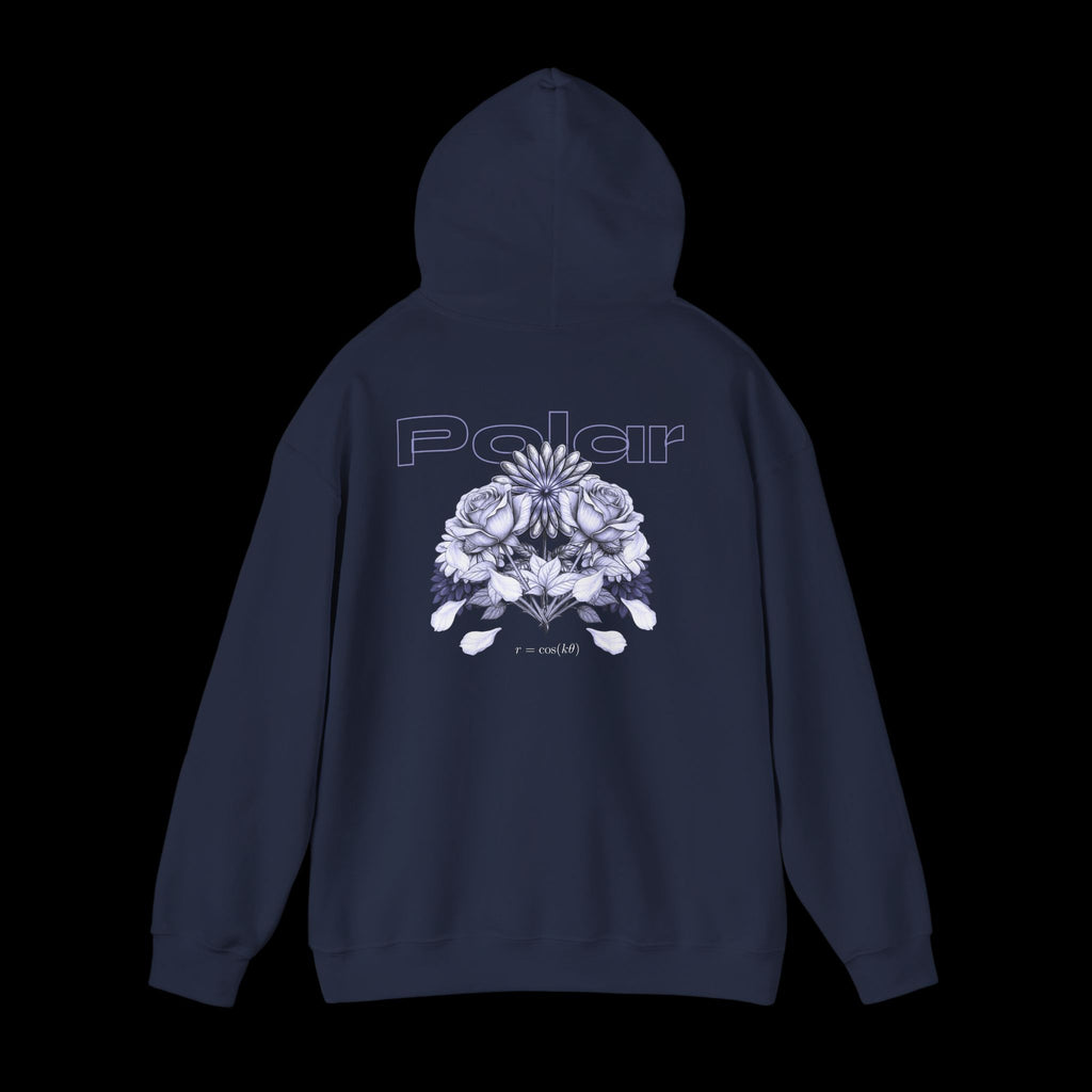 Polar Curves No.2 Floral | Floral Design - WHITE GRAPHIC