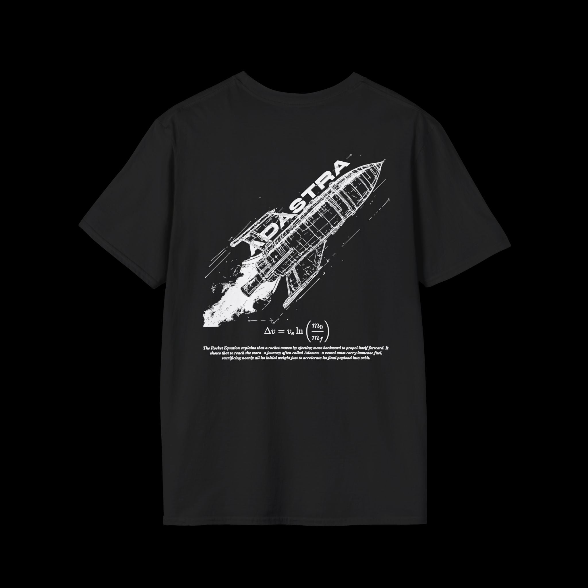 Space No.1 ADASTRA | Rocket Design Tee