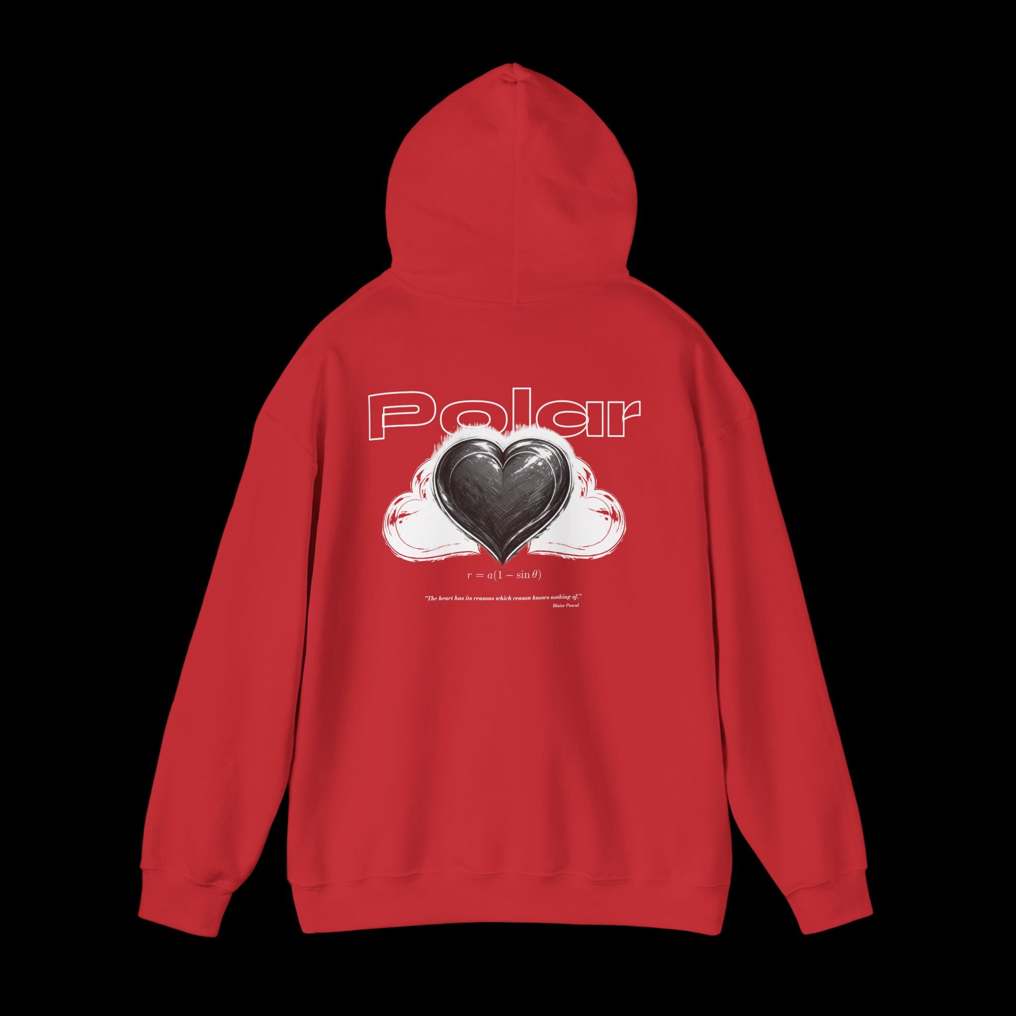 Polar Curves No.3 CARDIOID | Heart Design - WHITE GRAPHIC