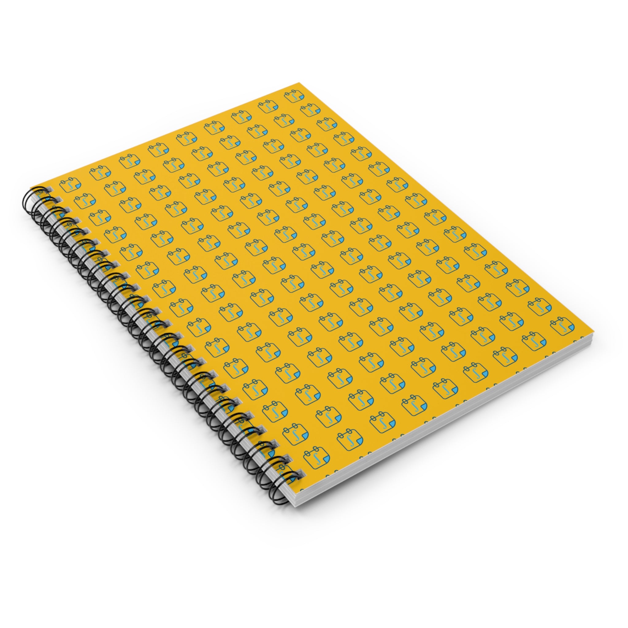 Daily Integral Spiral Notebook - Yellow