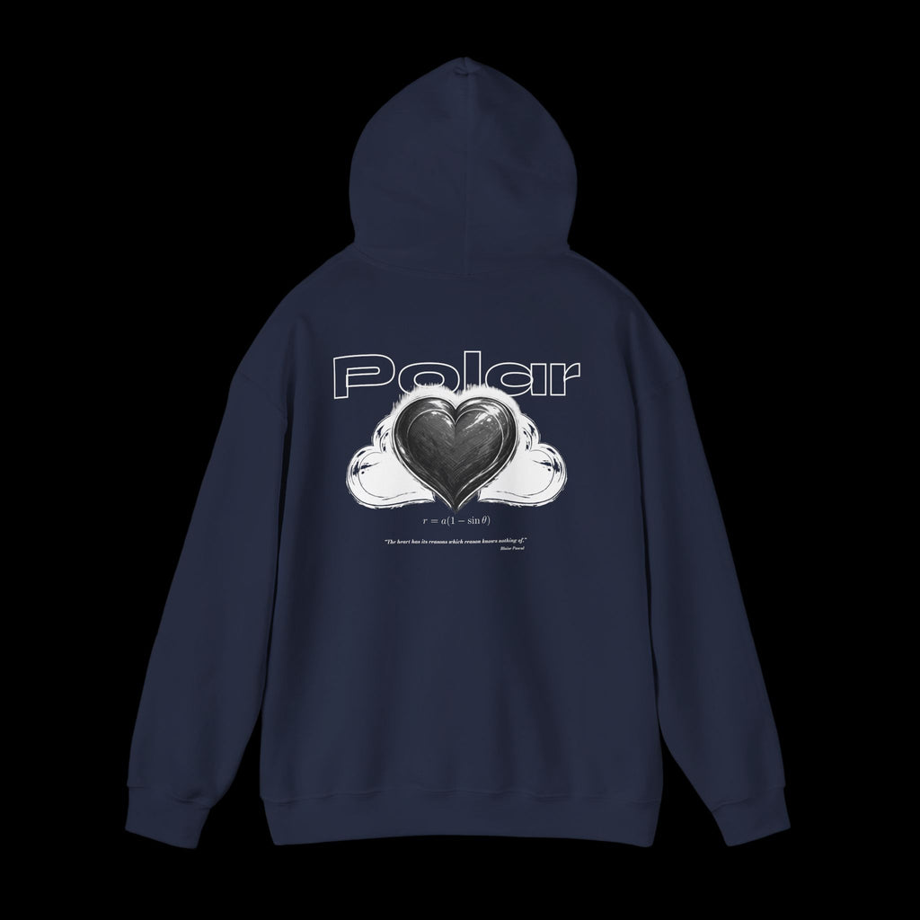 Polar Curves No.3 CARDIOID | Heart Design - WHITE GRAPHIC