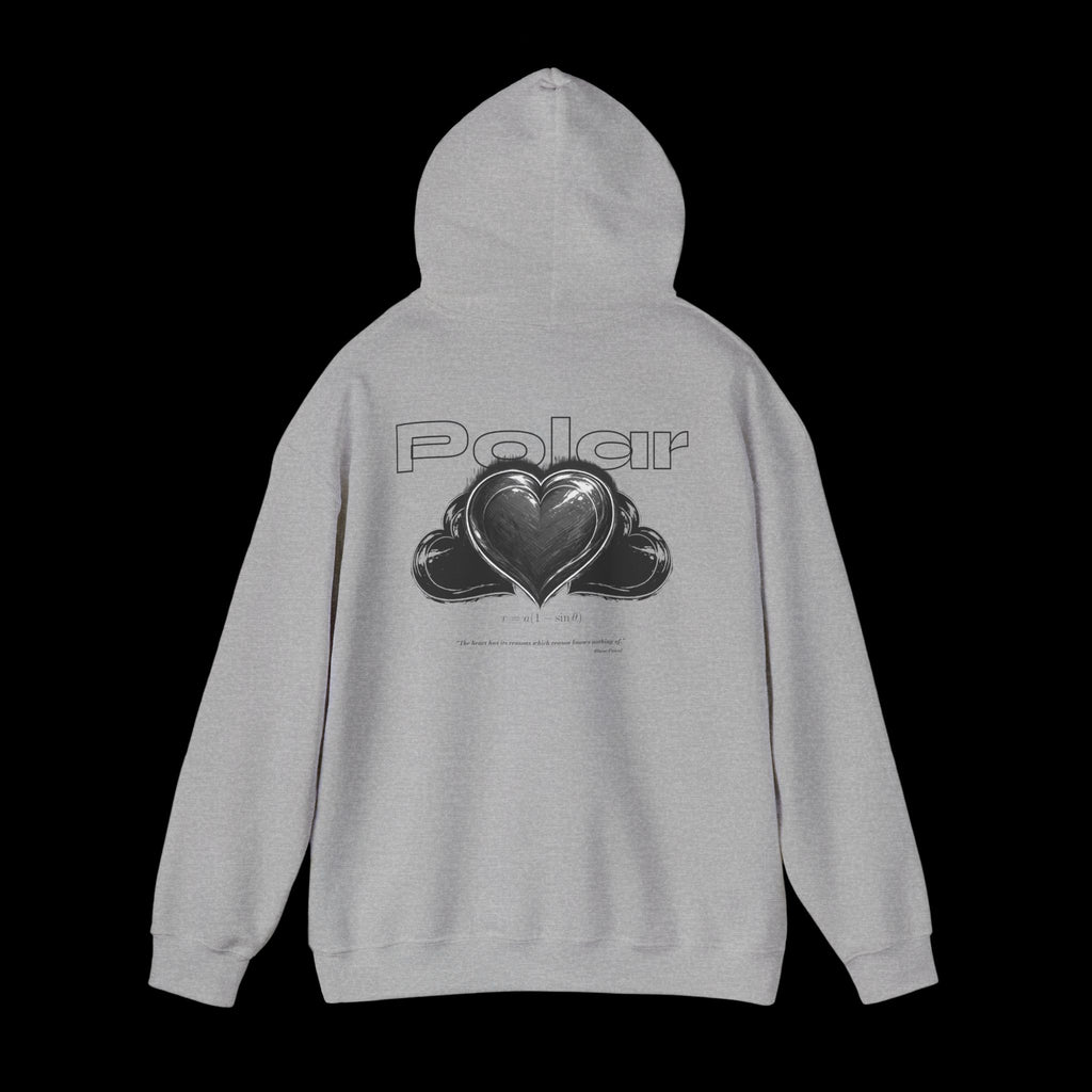 Polar Curves No.3 CARDIOID | Heart Design - BLACK GRAPHIC