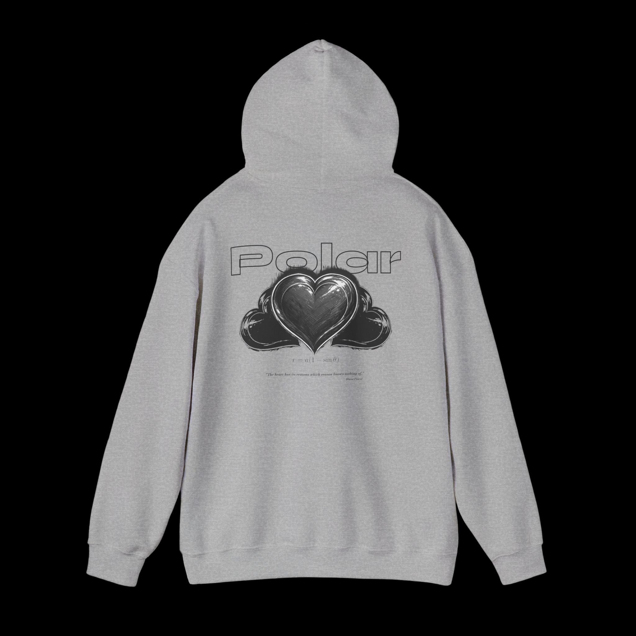 Polar Curves No.3 CARDIOID | Heart Design - BLACK GRAPHIC