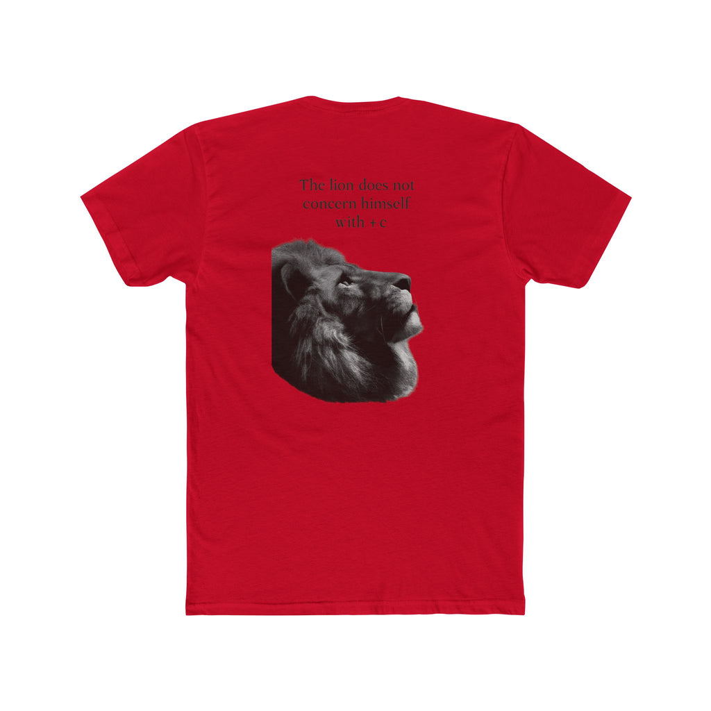 The Lion Does Not Concern Himself With +C Tee — Calculus Meme T-Shirt