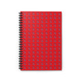 Daily Integral Spiral Notebook - Red