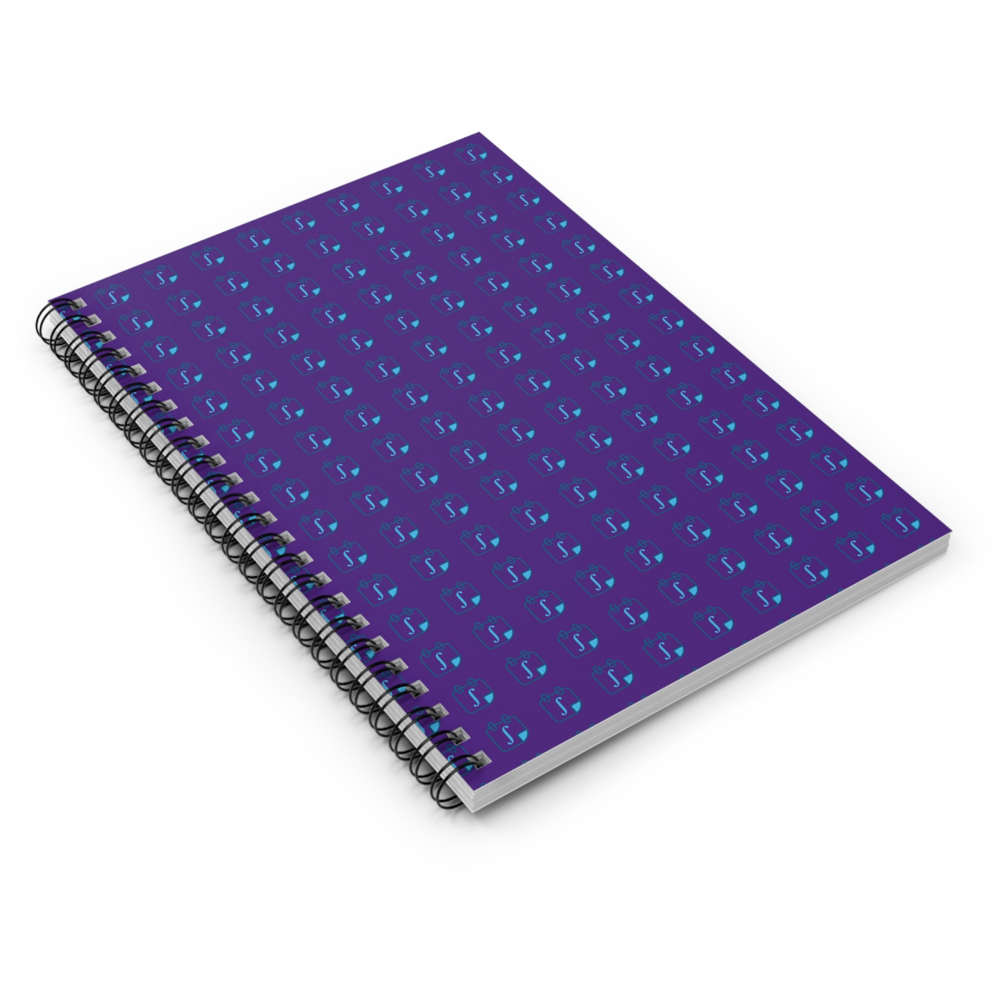 Daily Integral Spiral Notebook - Purple