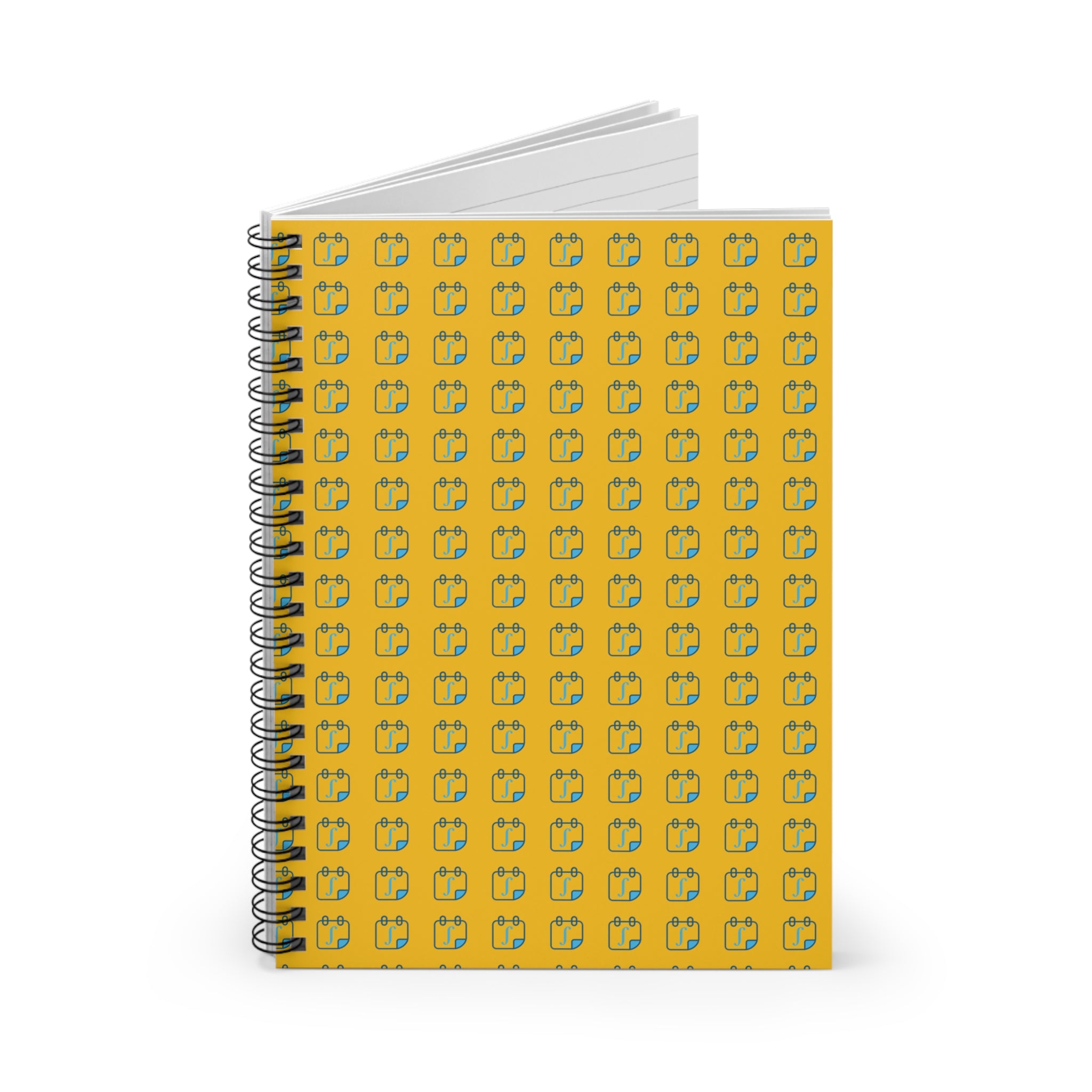 Daily Integral Spiral Notebook - Yellow