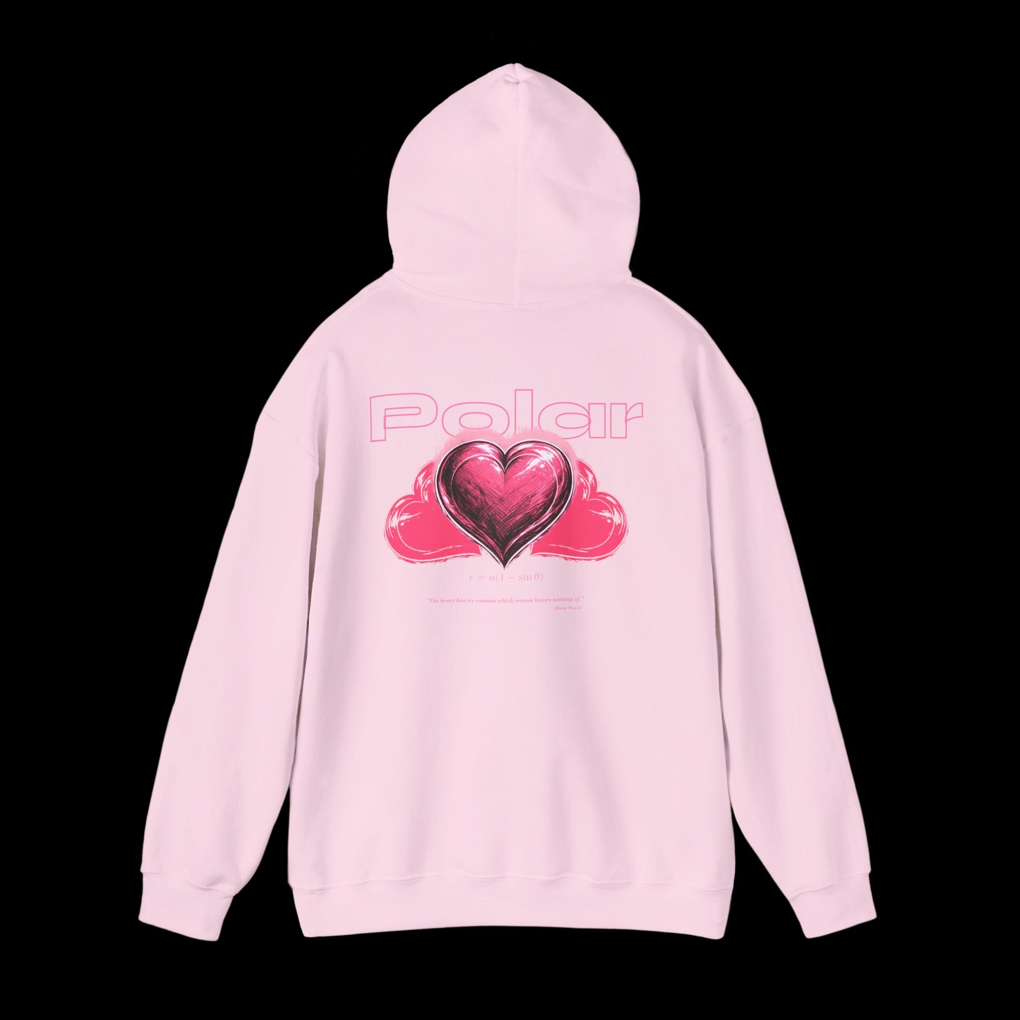 Polar Curves No.3 CARDIOID | Heart Design - PINK GRAPHIC