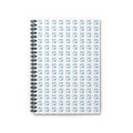 Daily Integral Spiral Notebook - White