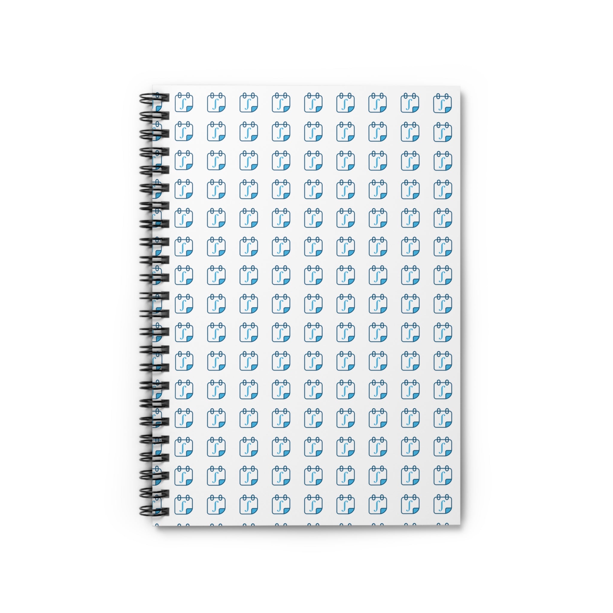 Daily Integral Spiral Notebook - White