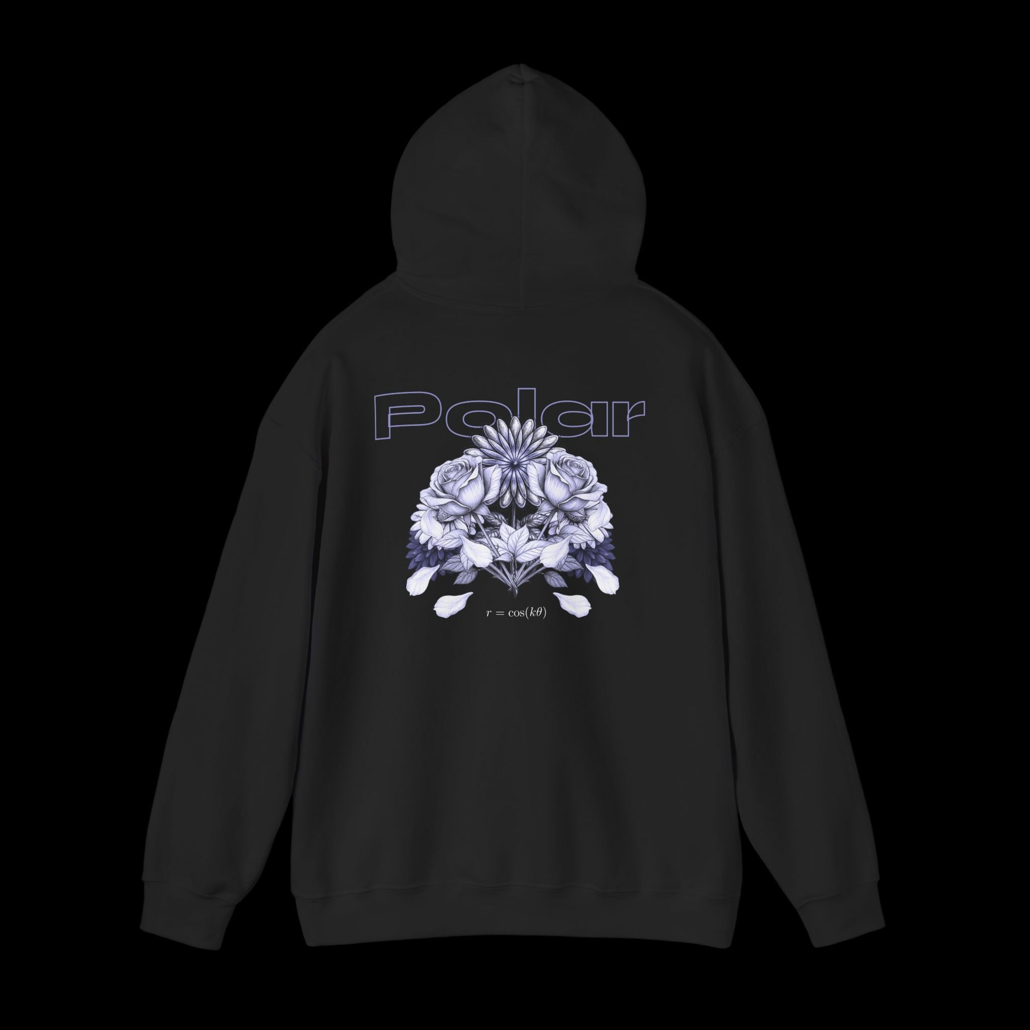 Polar Curves No.2 Floral | Floral Design - WHITE GRAPHIC