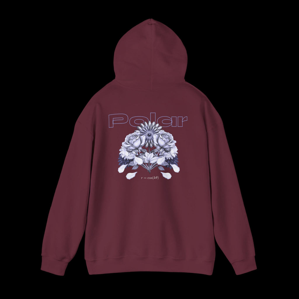 Polar Curves No.2 Floral | Floral Design - WHITE GRAPHIC