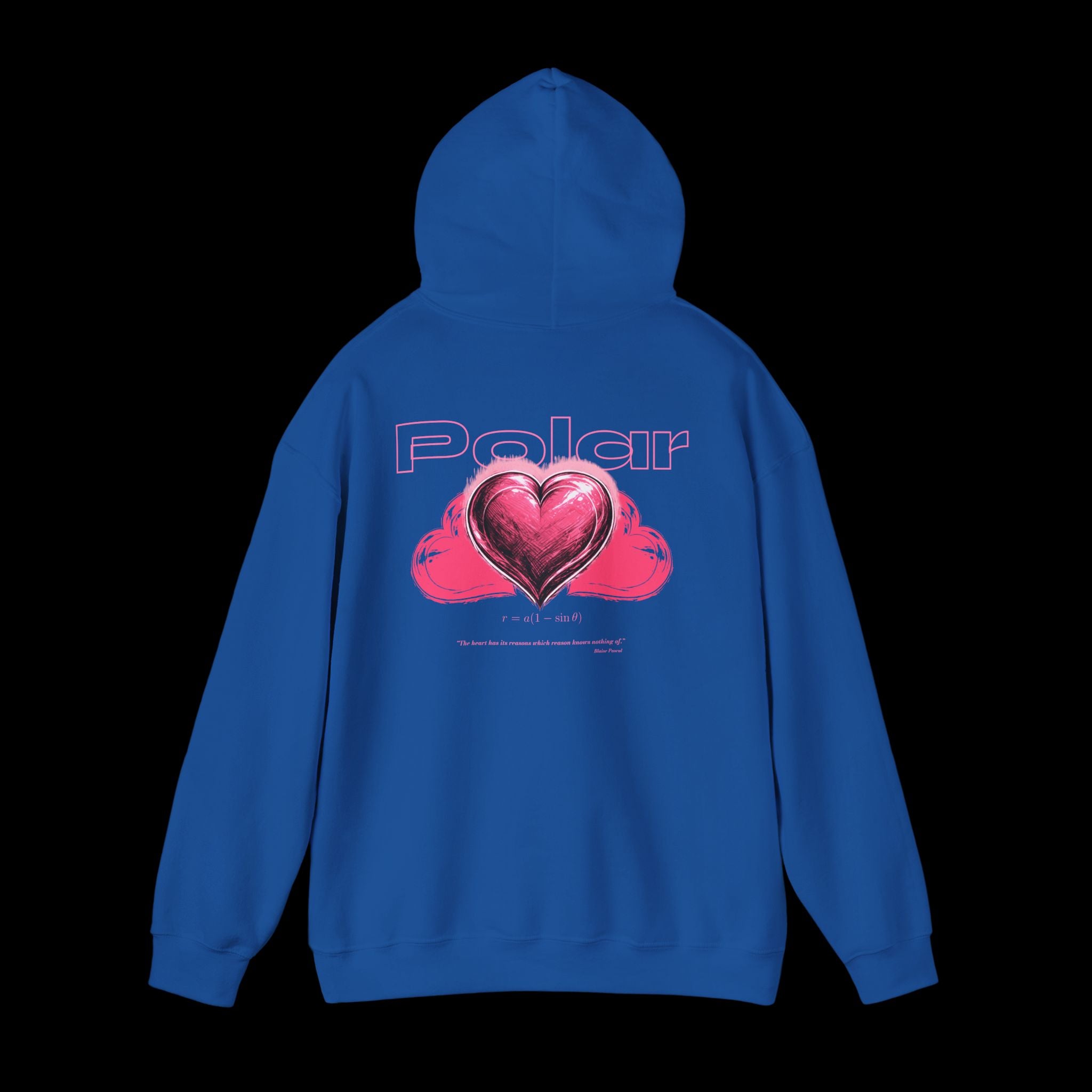 Polar Curves No.3 CARDIOID | Heart Design - PINK GRAPHIC