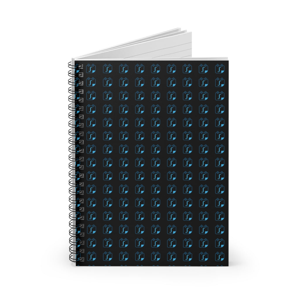 Daily Integral Spiral Notebook - Black