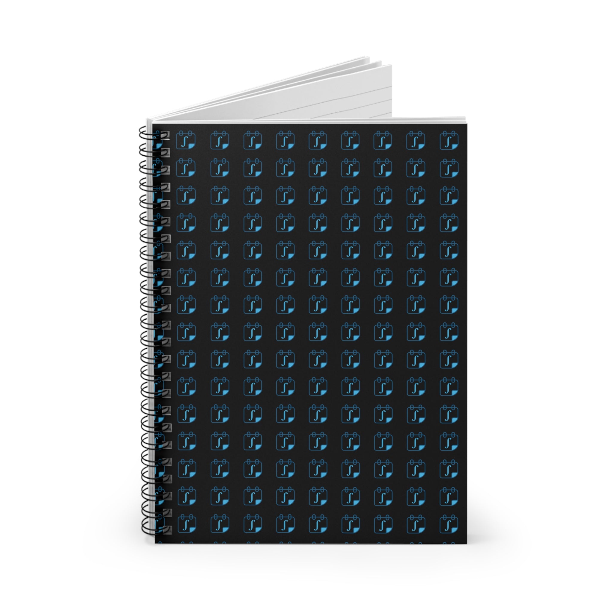 Daily Integral Spiral Notebook - Black