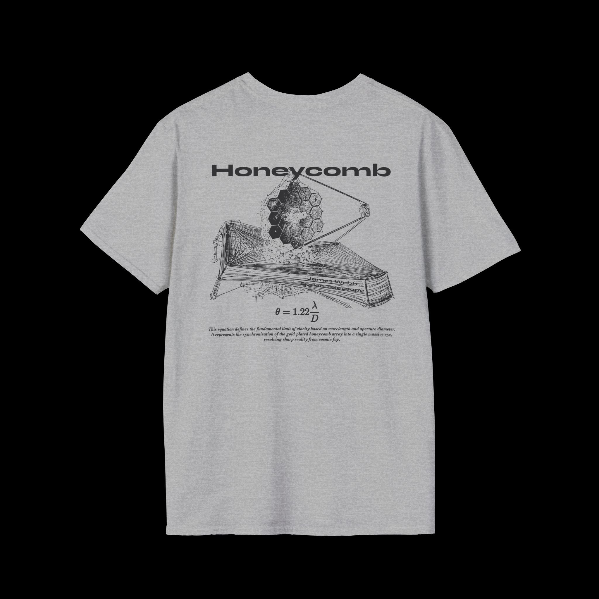Space No.3 HONEYCOMB | Webb Telescope Design Tee