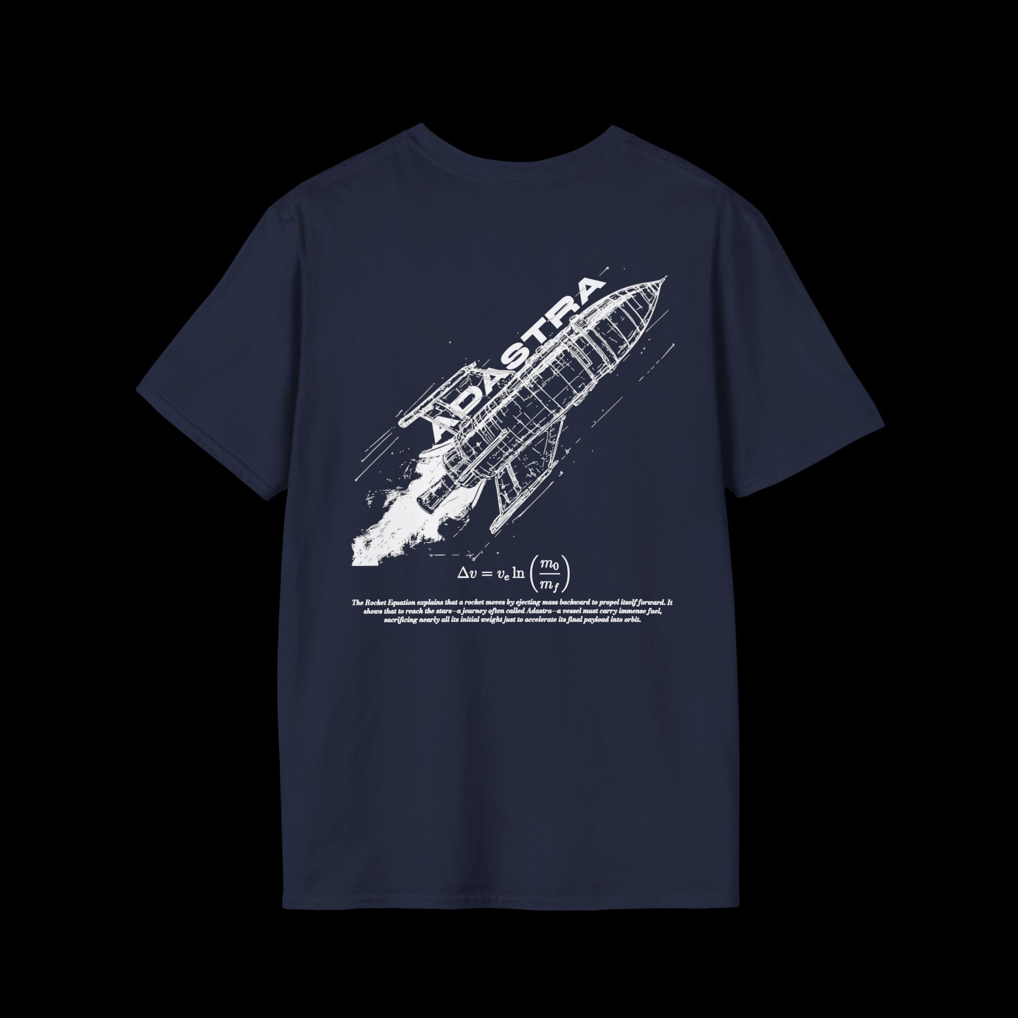 Space No.1 ADASTRA | Rocket Design Tee