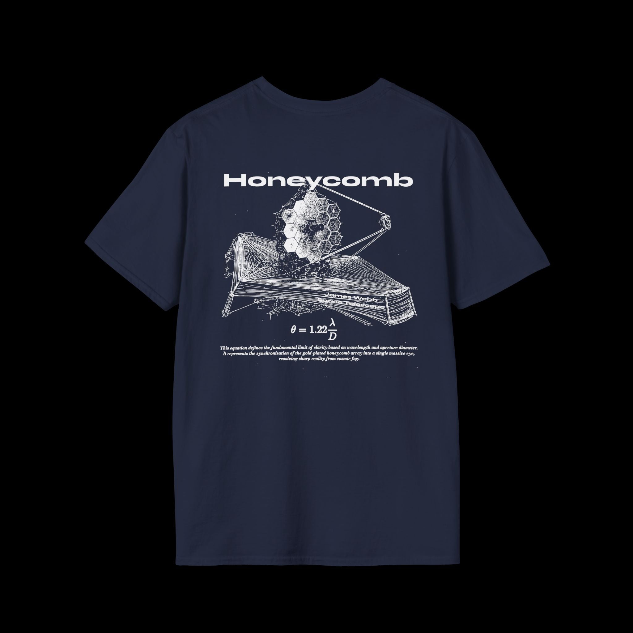 Space No.3 HONEYCOMB | Webb Telescope Design Tee