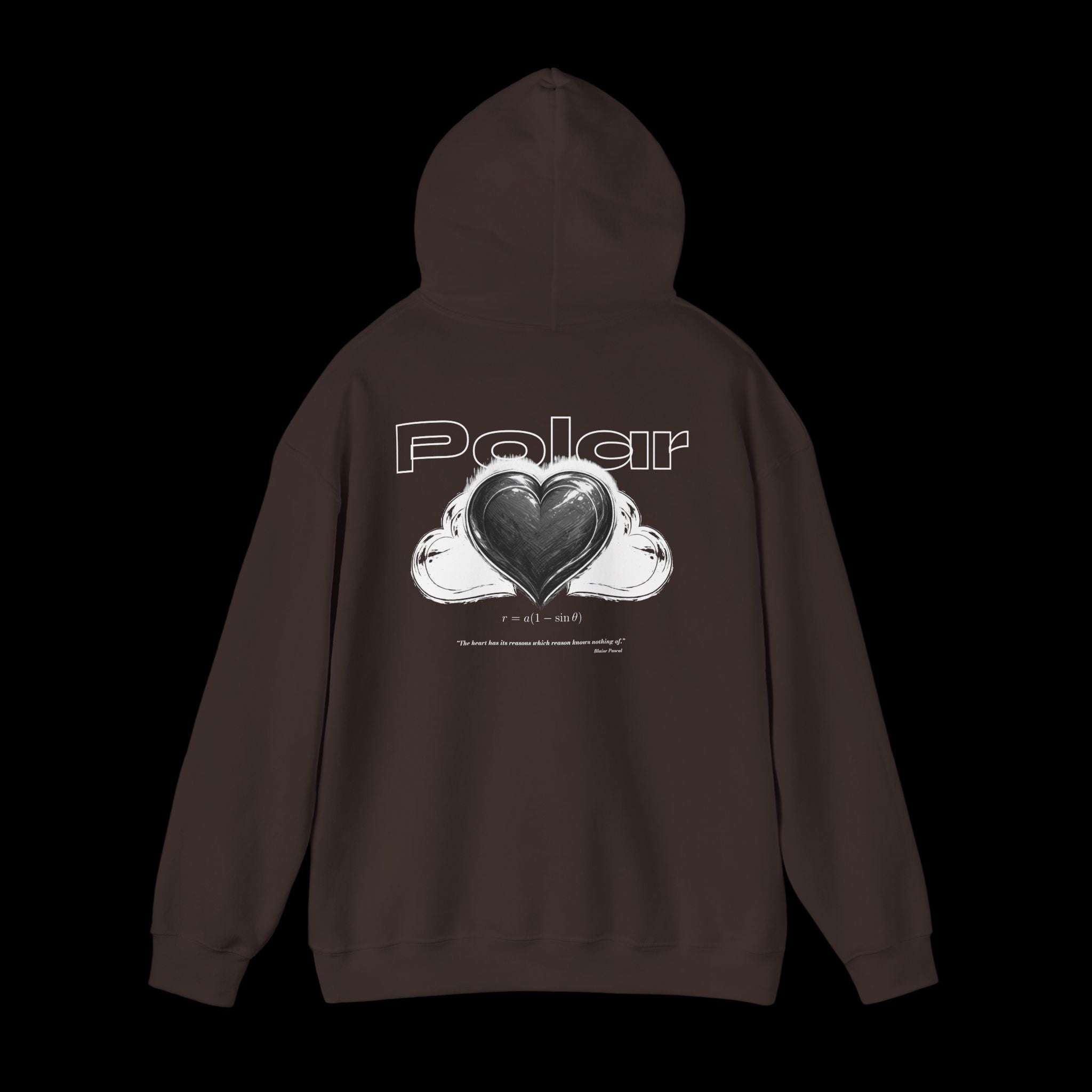 Polar Curves No.3 CARDIOID | Heart Design - WHITE GRAPHIC