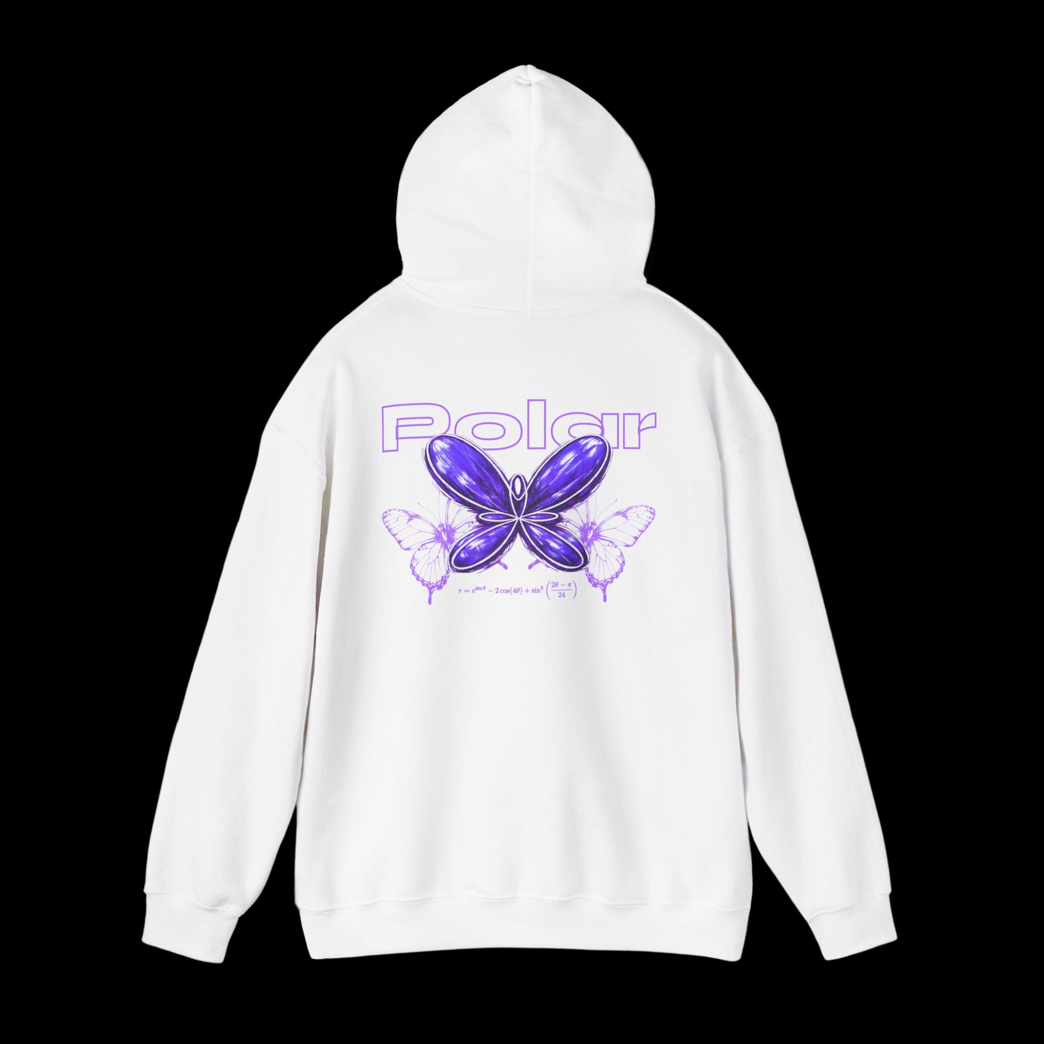 Polar Curves No.1 Butterfly | Butterfly Design - PURPLE GRAPHIC