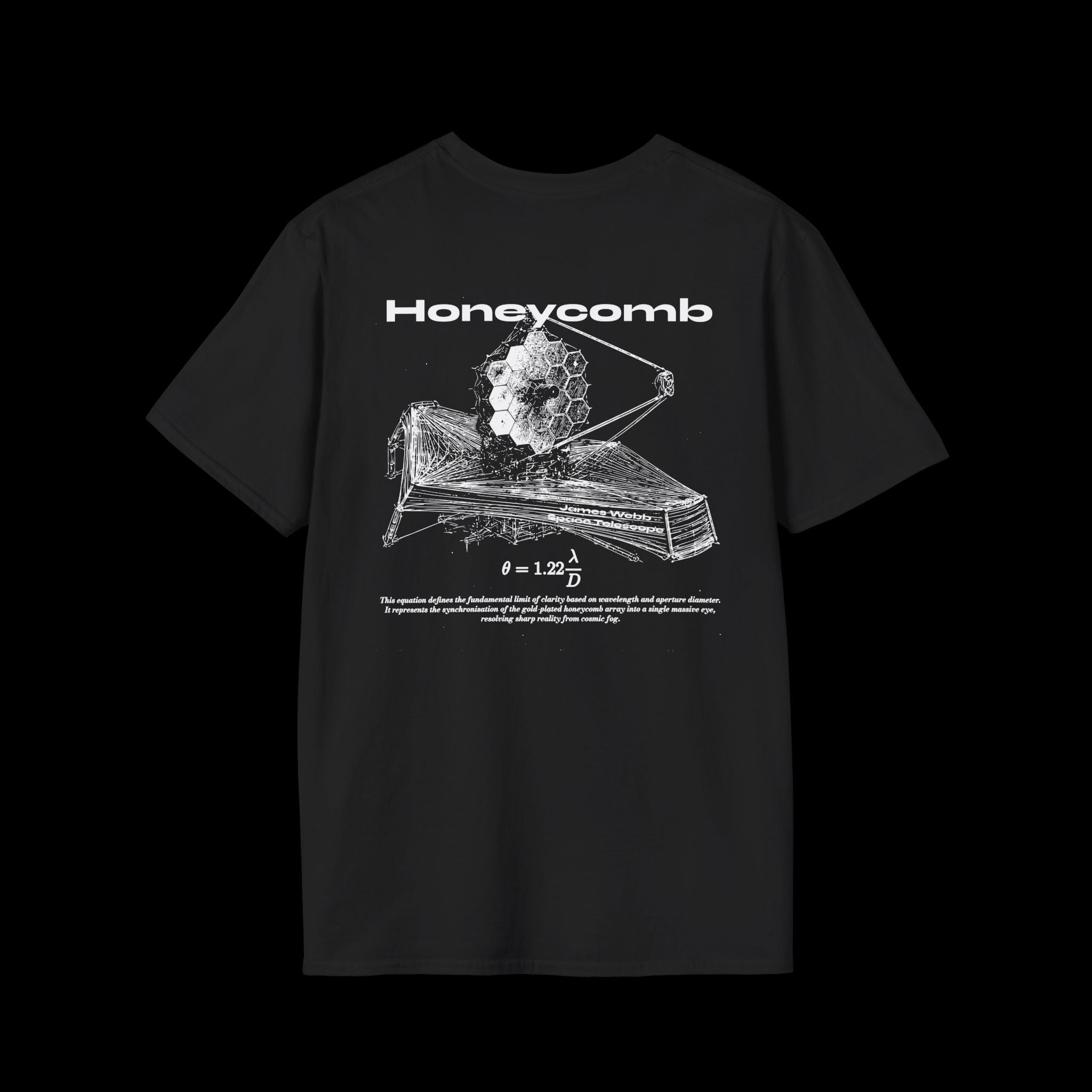 Space No.3 HONEYCOMB | Webb Telescope Design Tee