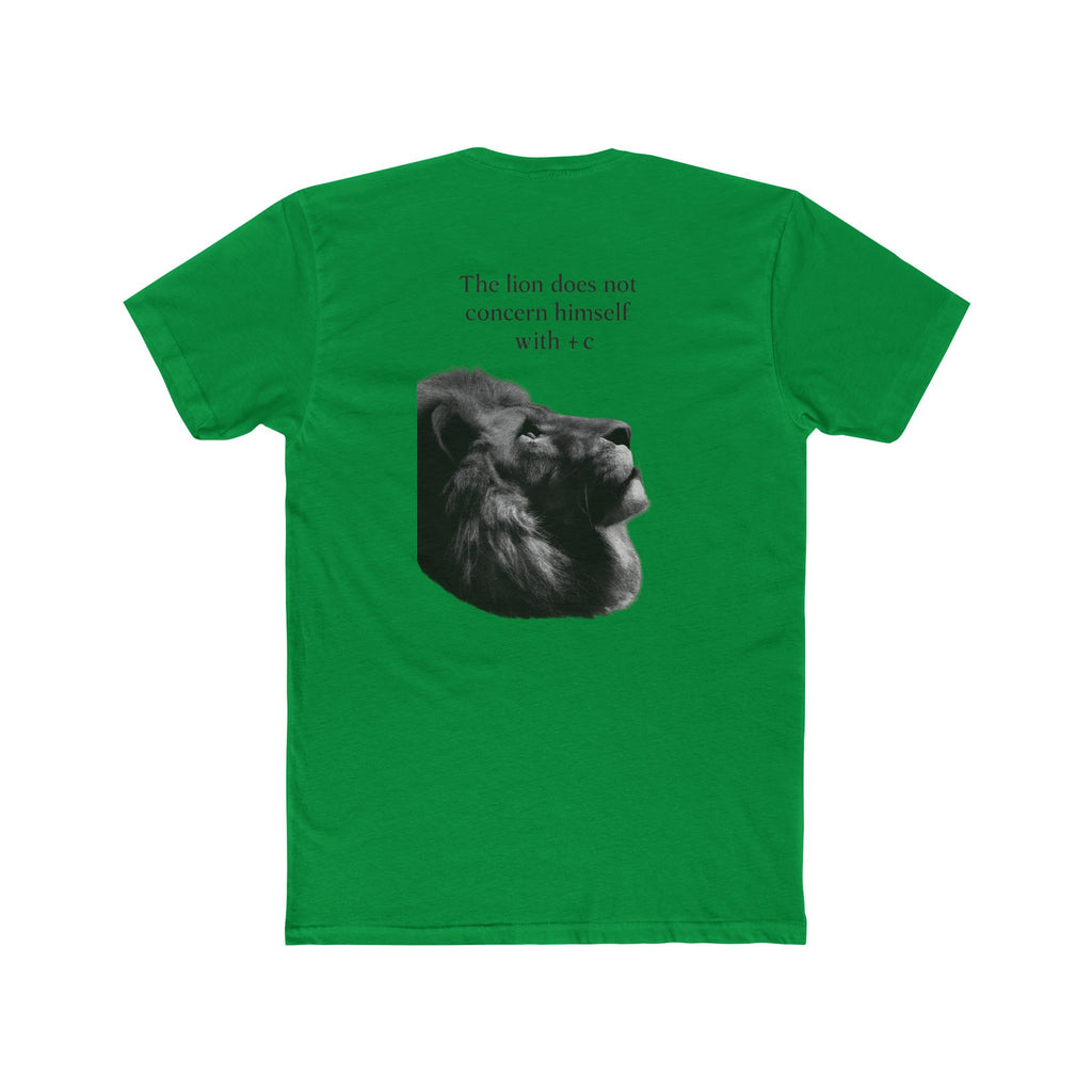 The Lion Does Not Concern Himself With +C Tee — Calculus Meme T-Shirt