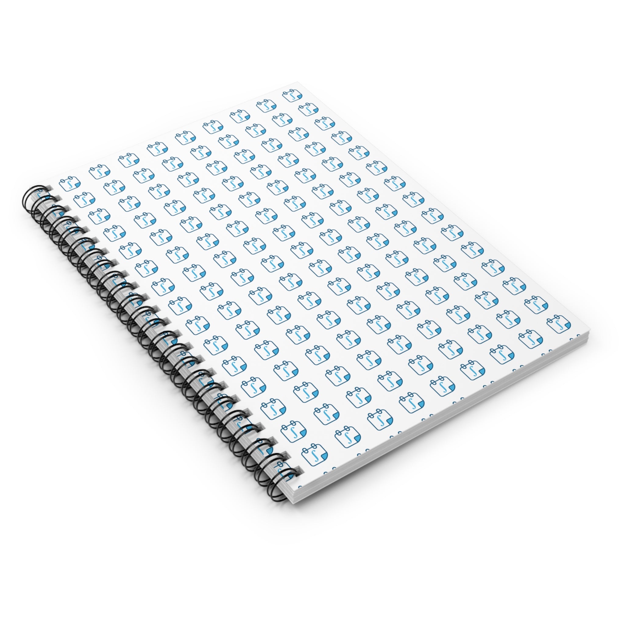 Daily Integral Spiral Notebook - White