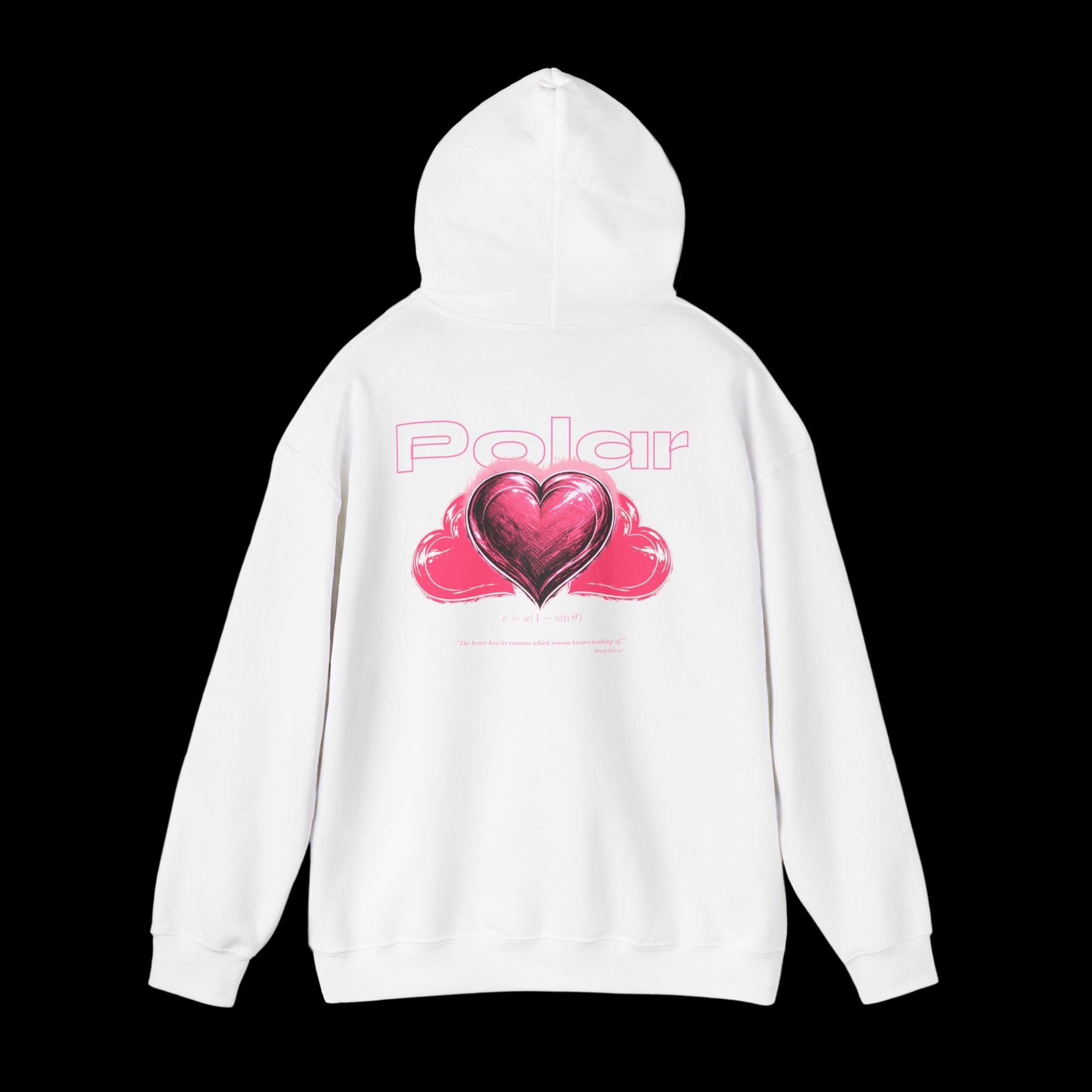 Polar Curves No.3 CARDIOID | Heart Design - PINK GRAPHIC
