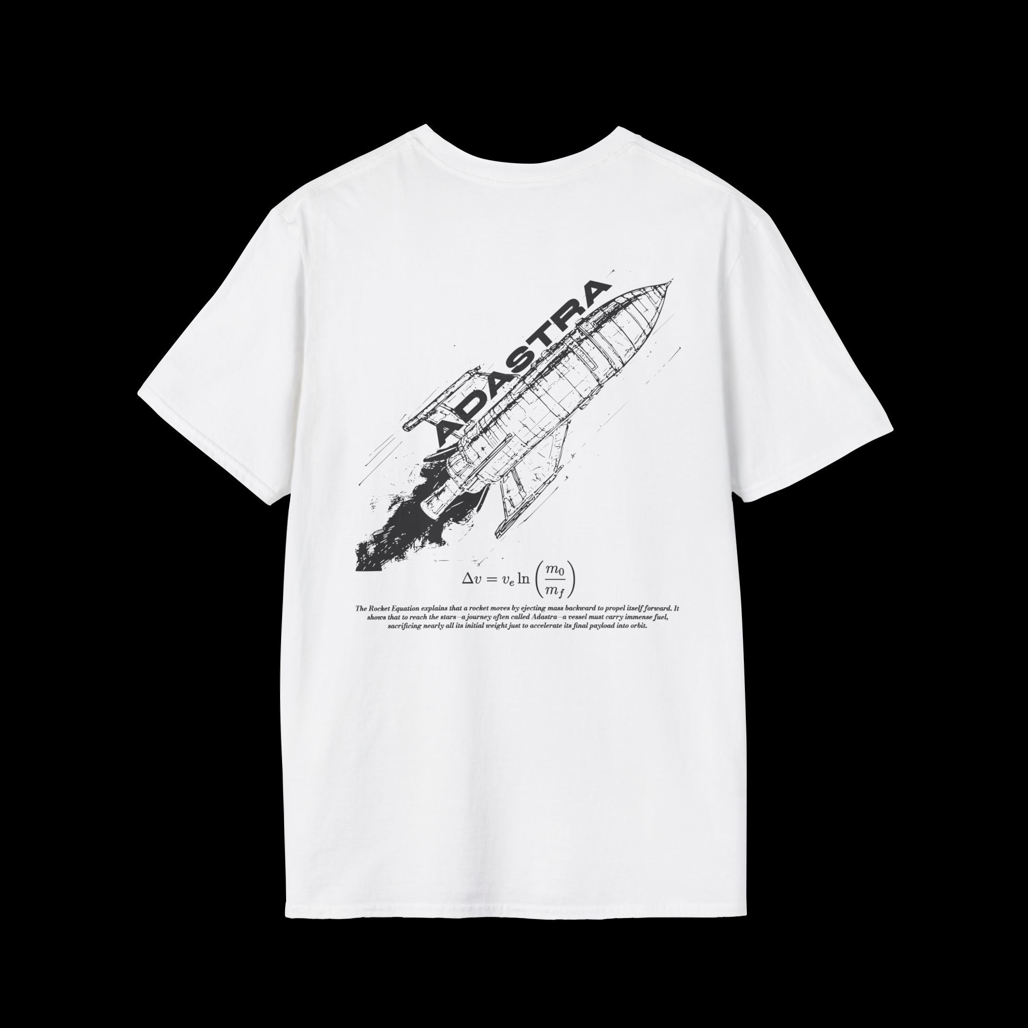 Space No.1 ADASTRA | Rocket Design Tee