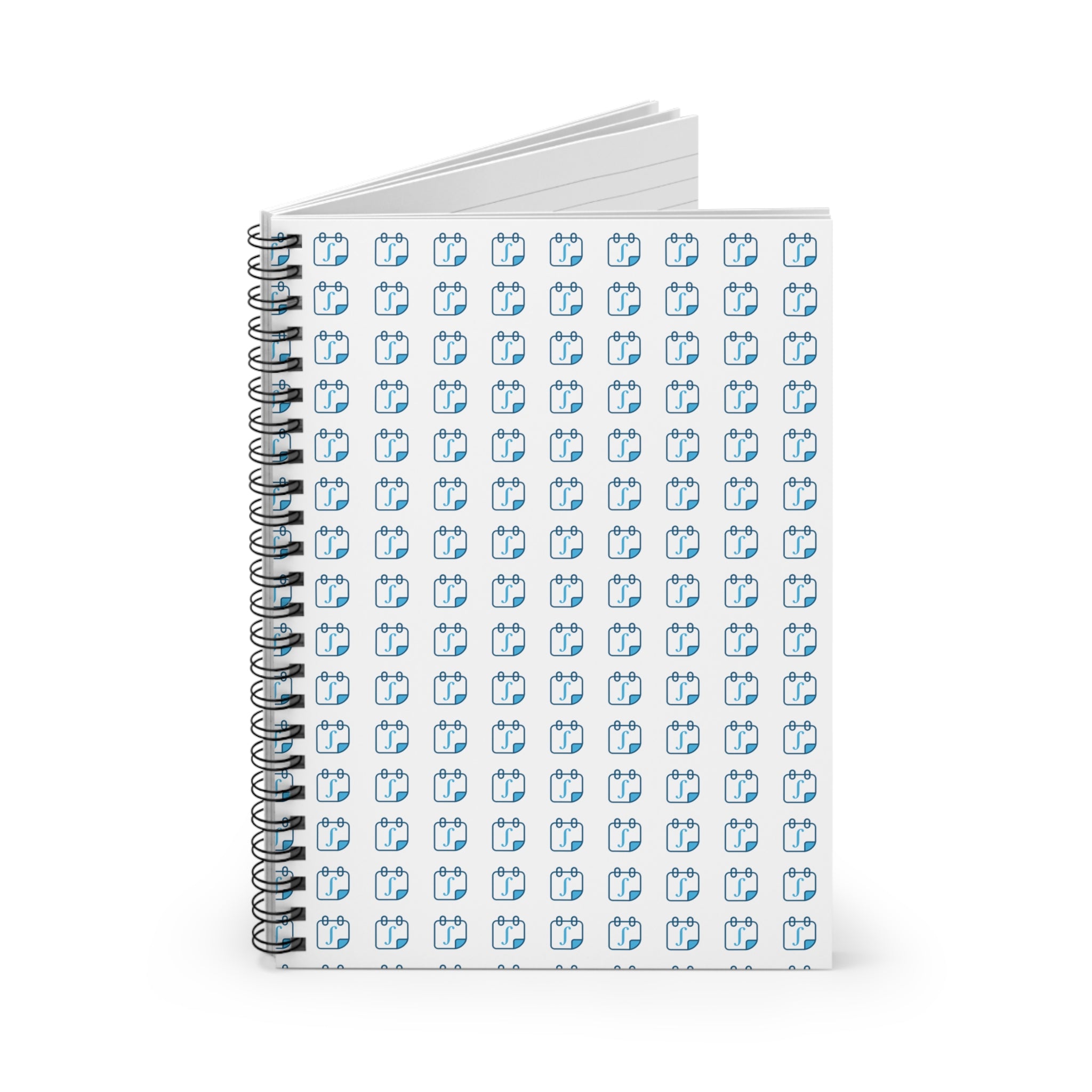 Daily Integral Spiral Notebook - White
