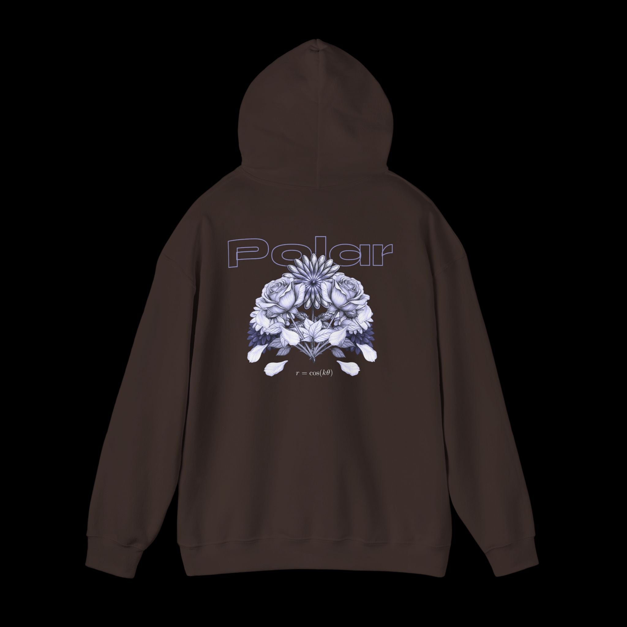 Polar Curves No.2 Floral | Floral Design - WHITE GRAPHIC