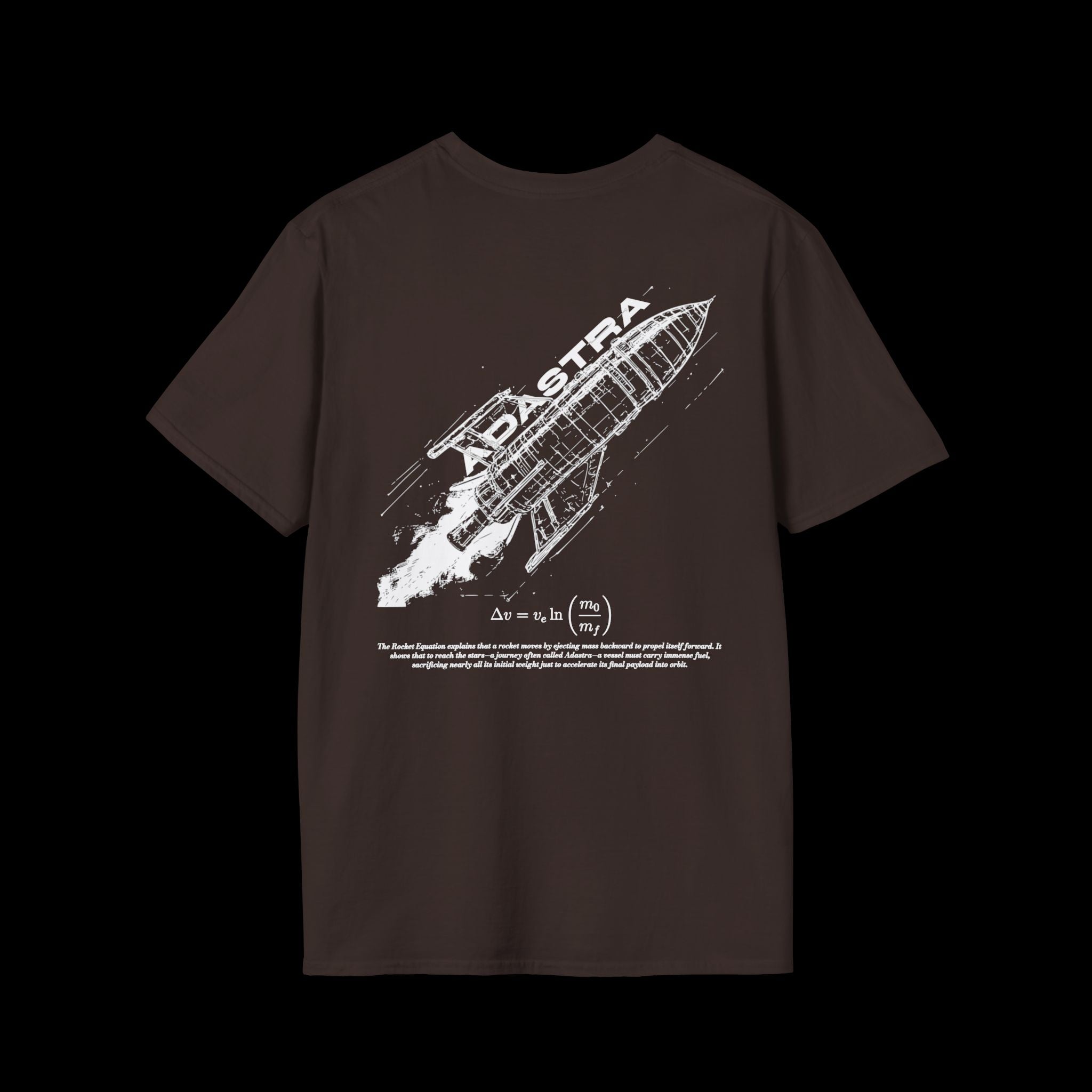 Space No.1 ADASTRA | Rocket Design Tee