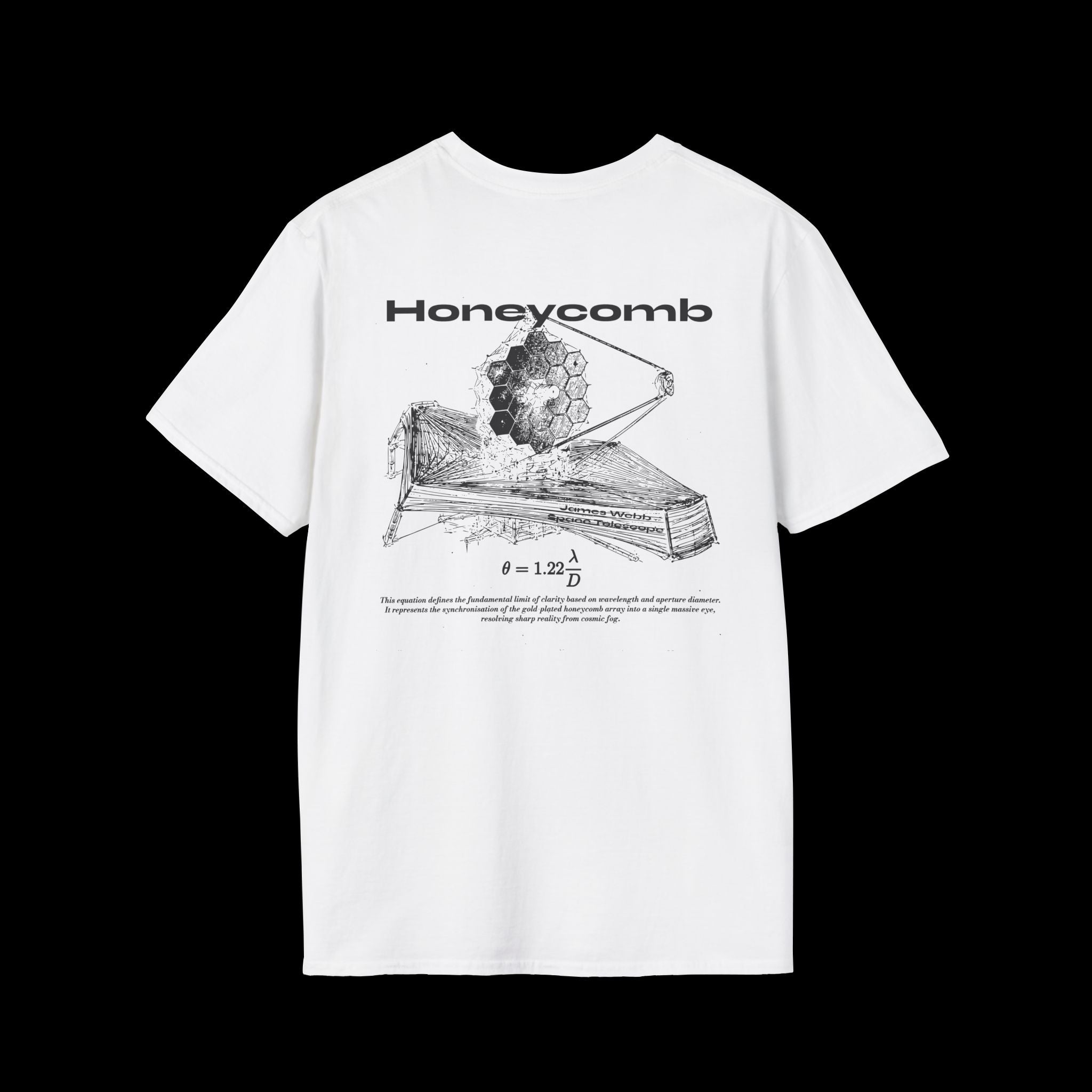 Space No.3 HONEYCOMB | Webb Telescope Design Tee