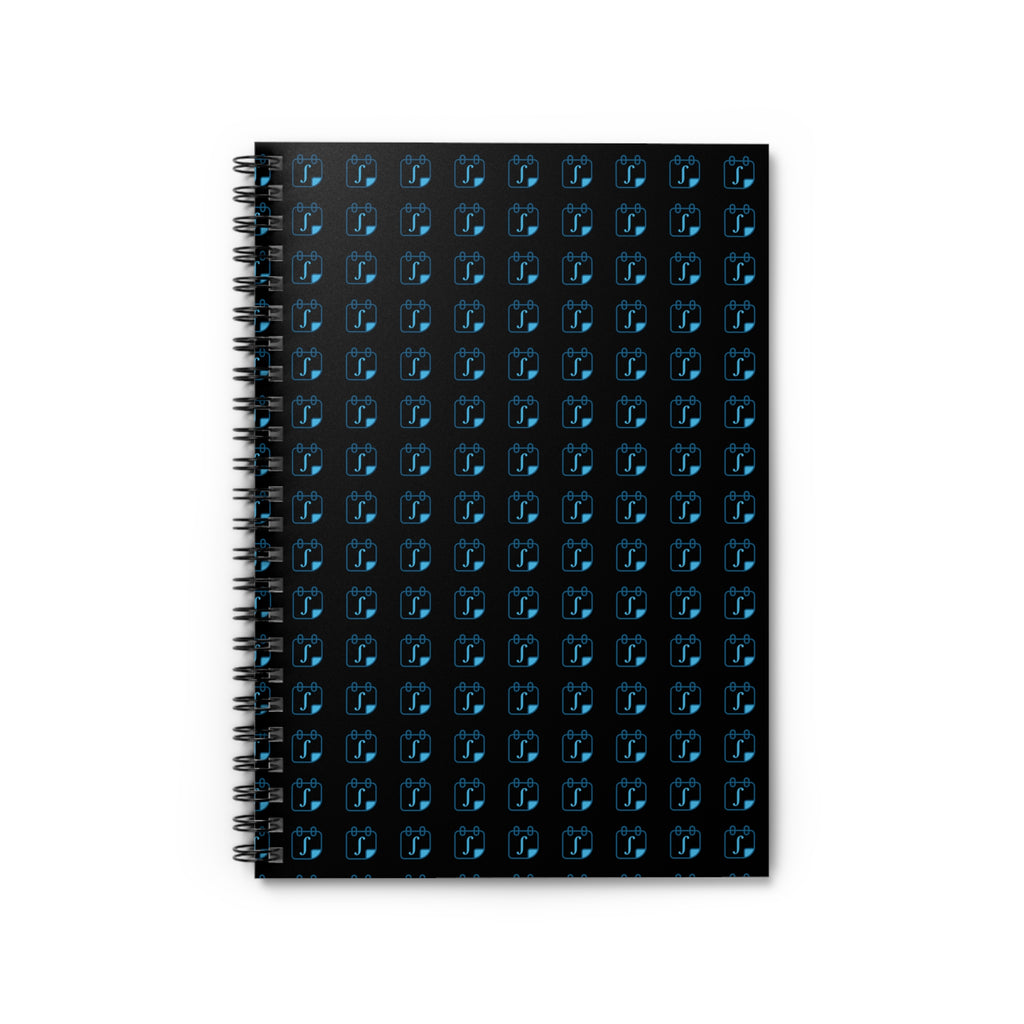 Daily Integral Spiral Notebook - Black