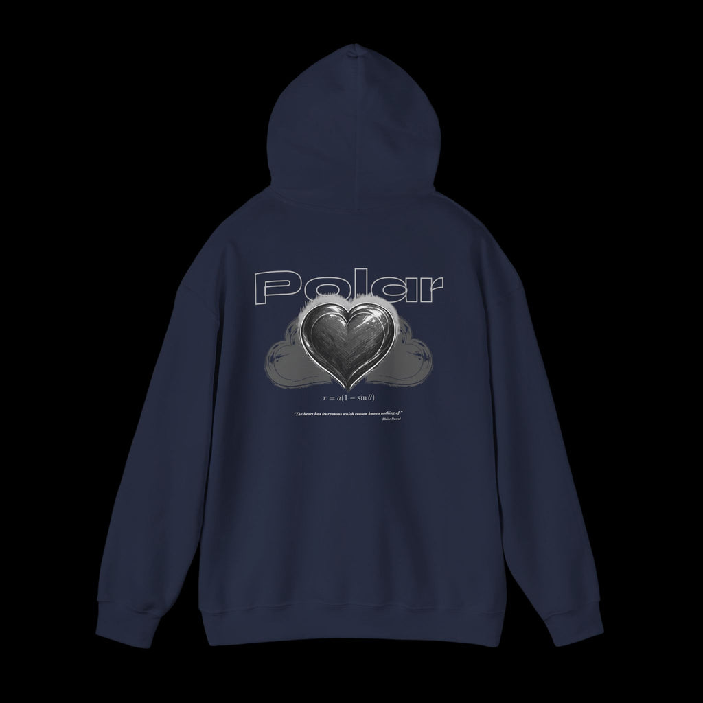 Polar Curves No.3 CARDIOID | Heart Design - GREY GRAPHIC