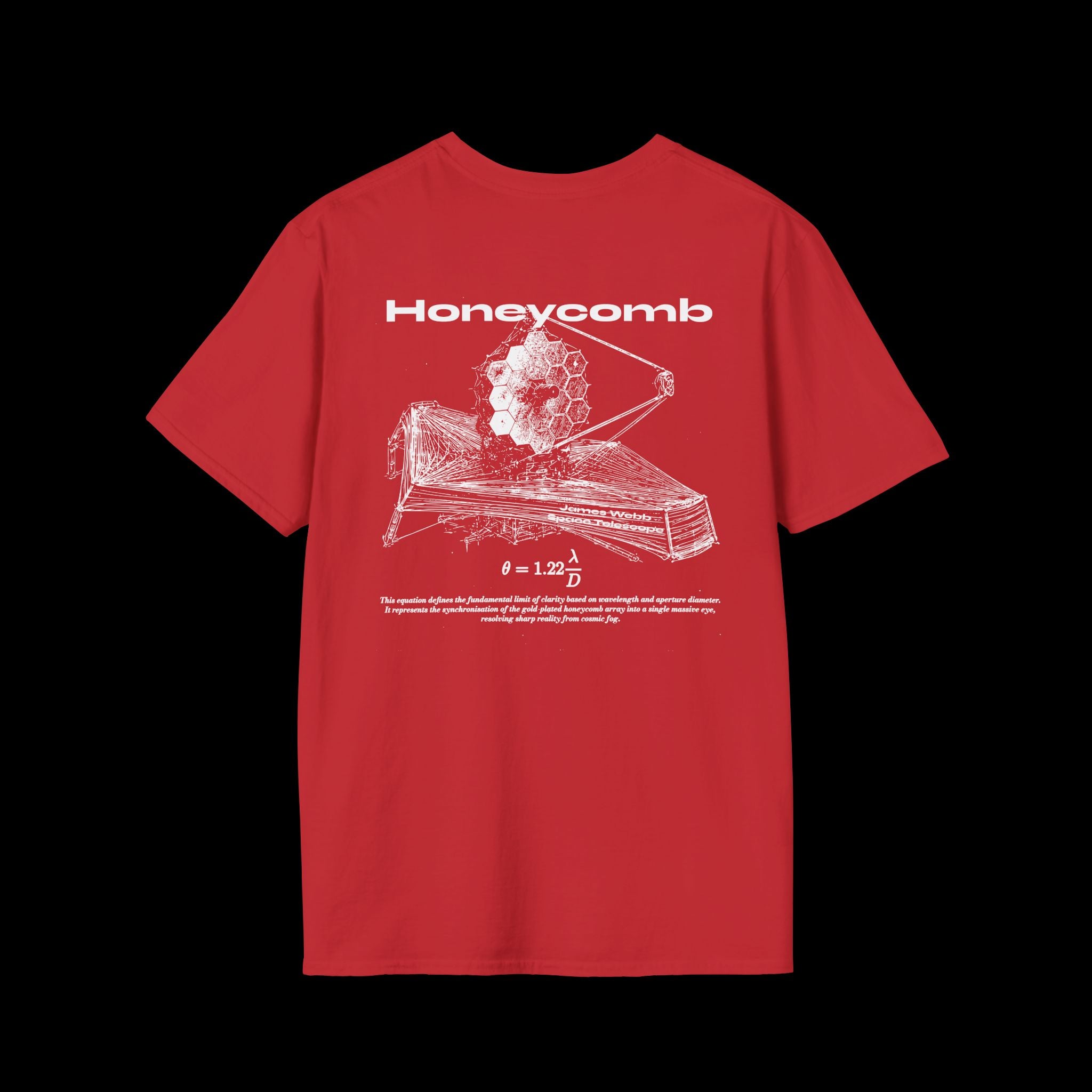 Space No.3 HONEYCOMB | Webb Telescope Design Tee