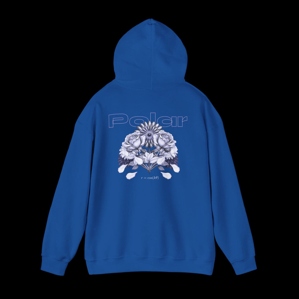 Polar Curves No.2 Floral | Floral Design - WHITE GRAPHIC